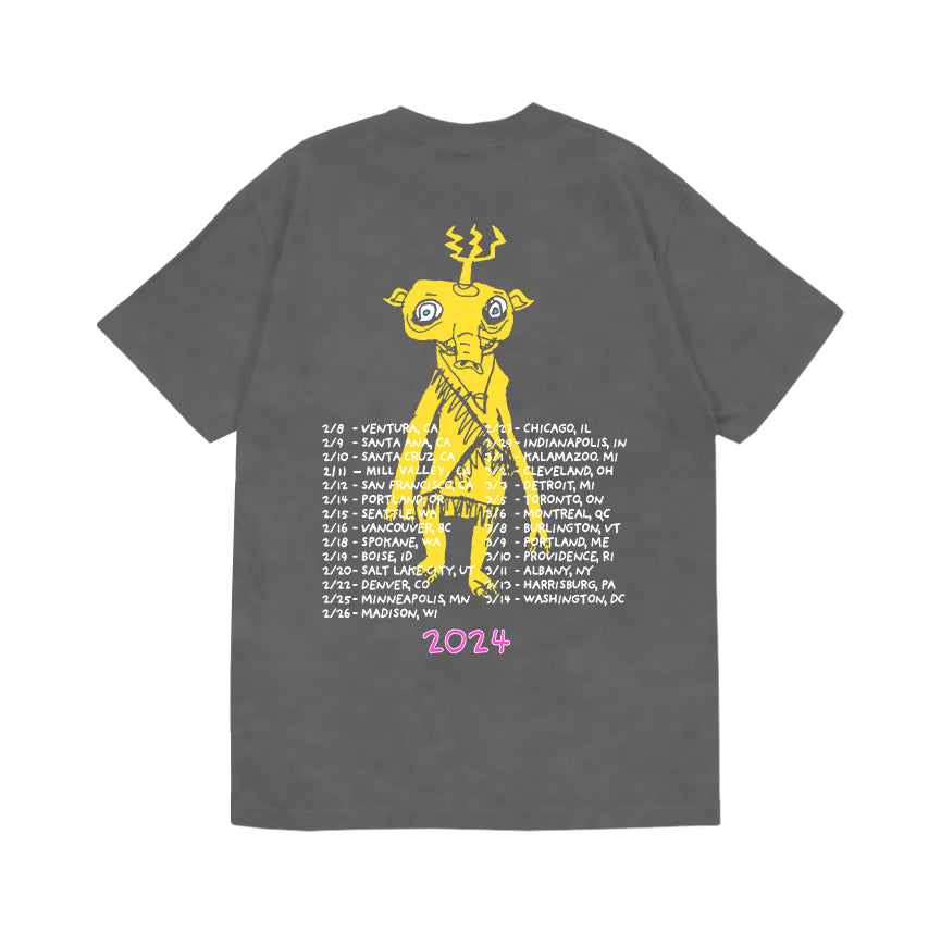 Silversun Pickups Gray 2024 Tour T-Shirt