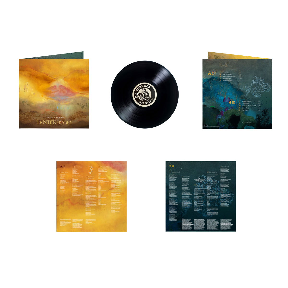 SIGNED TENTERHOOKS TEST PRESSING