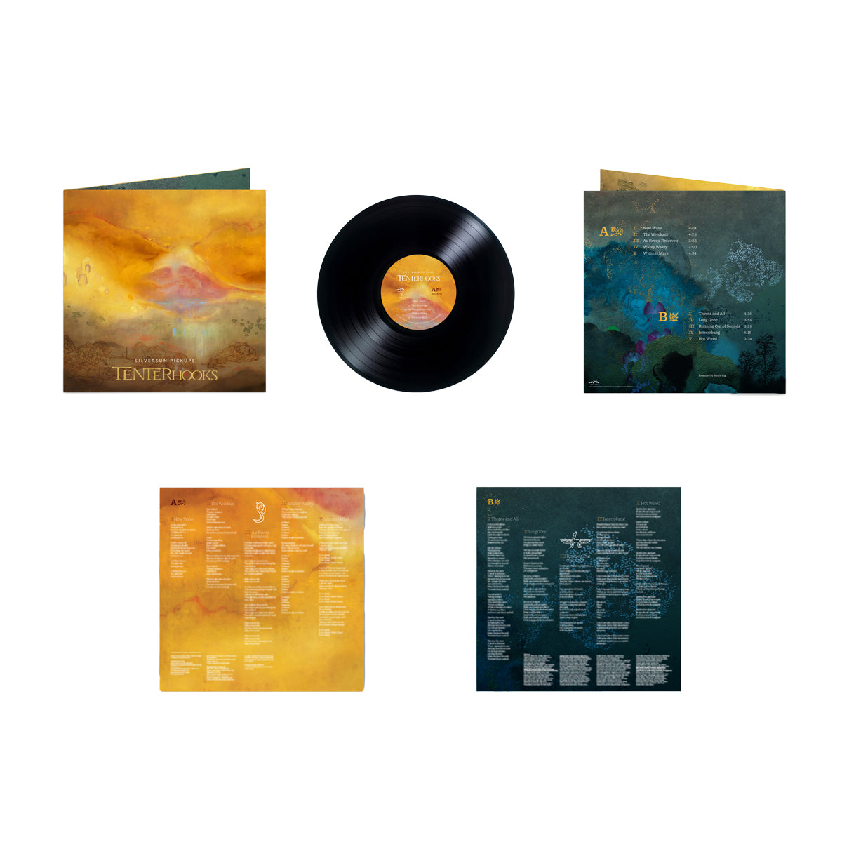 TENTERHOOKS BLACK LP