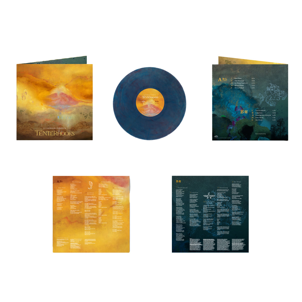 SIGNED TENTERHOOKS “TENTERHOOKS” EXCLUSIVE – BLUE MARBLE LP