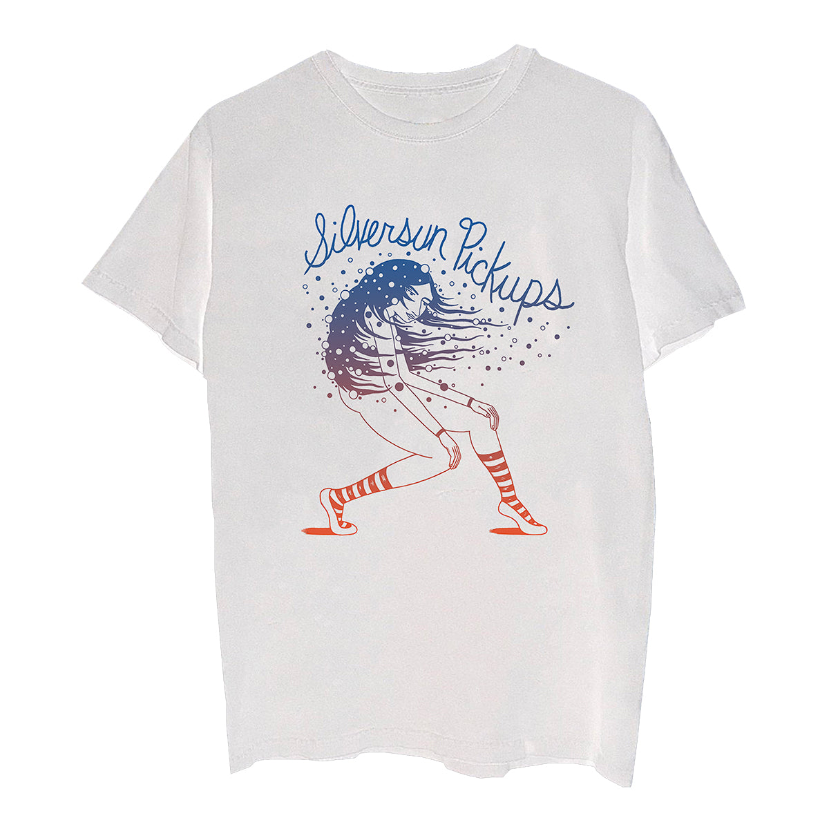 Wind White T-Shirt - LIMITED EDITION MEL KADEL DESIGN