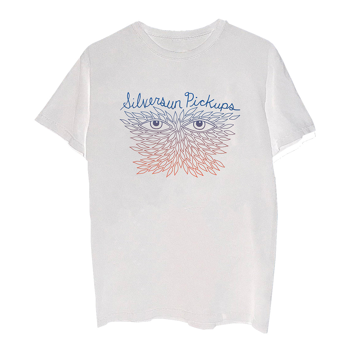 Script Eye White T-Shirt-LIMITED EDITION MEL KADEL DESIGN