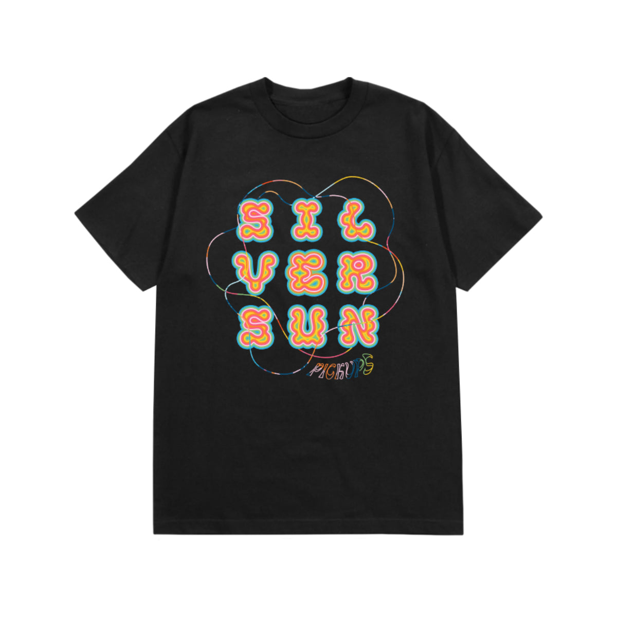 Silversun Pickups Squiggly Neon Logo Tour T-Shirt