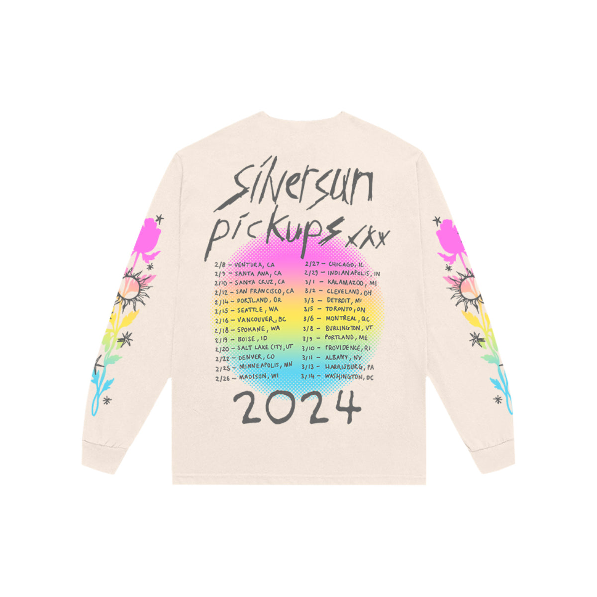 Silversun Pickups Longsleeve Tour T-Shirt