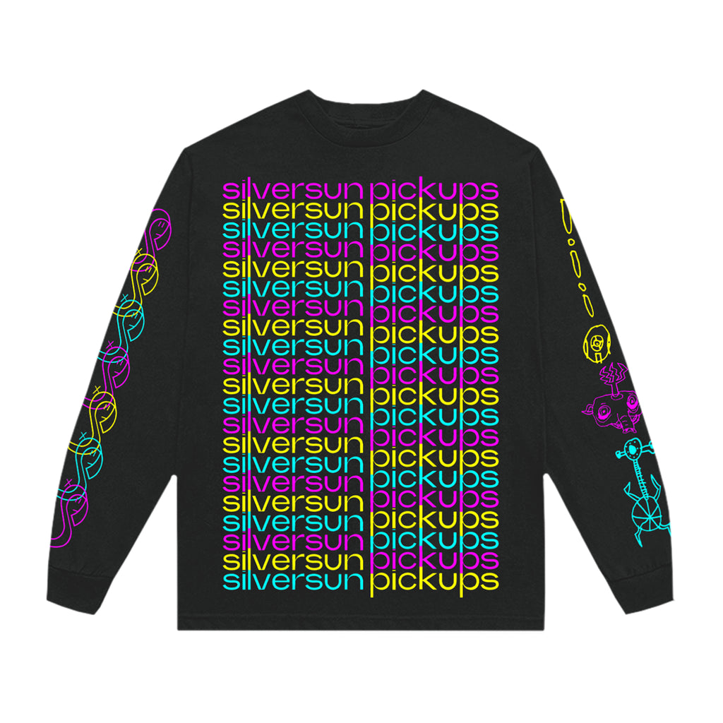 Silversun Pickups Tricolor Creature Longsleeve T-Shirt